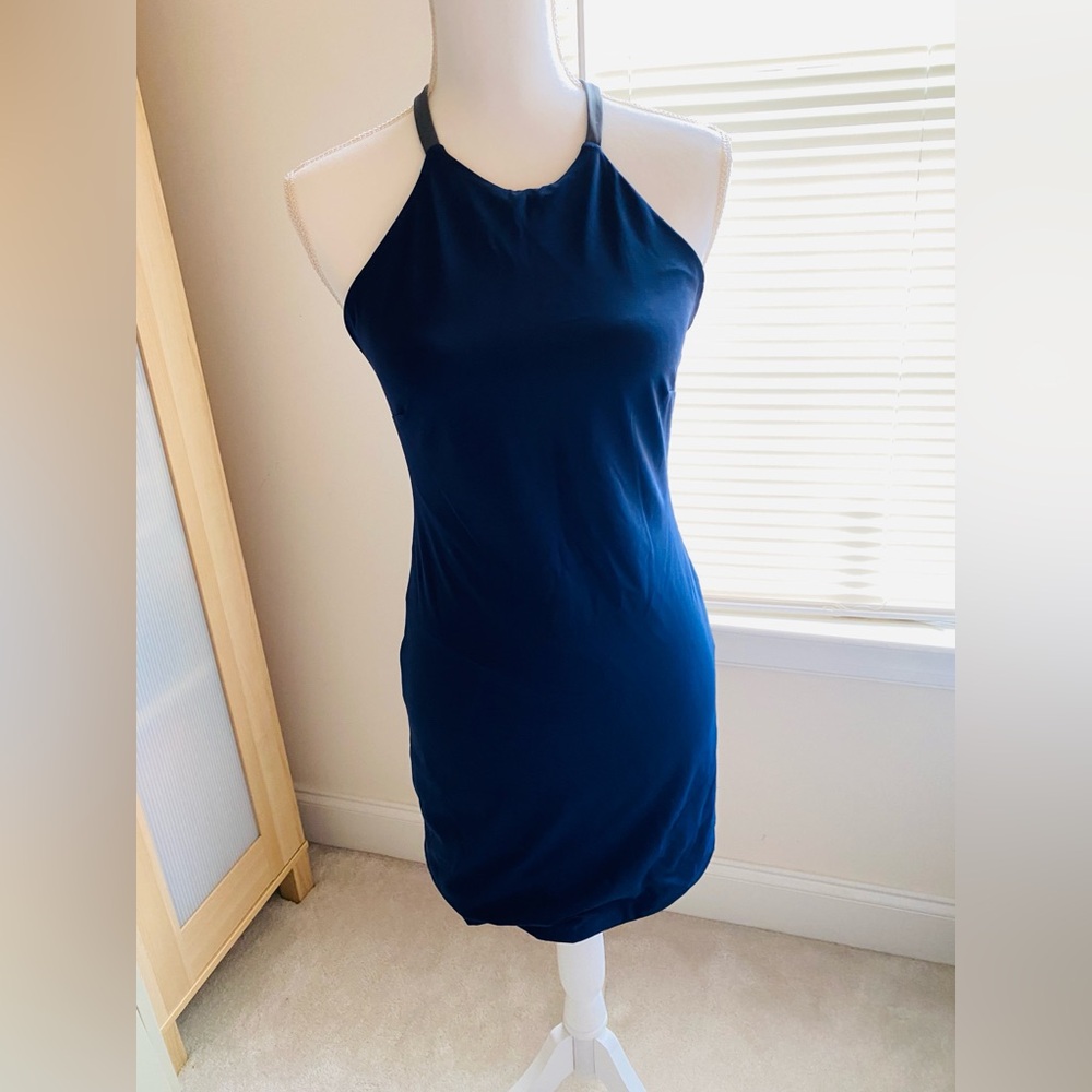 TELA spandex workout t-back dress.